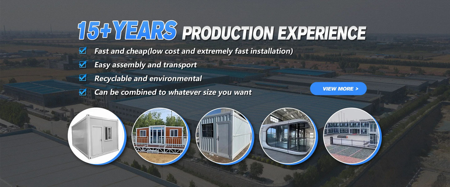China el mejor casa prefabricada del envase en ventas