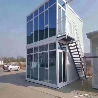 Simple Assembly Container Mini Storage Buildings with Light Steel Structure Frame