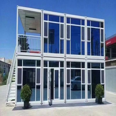 Simple Assembly Container Mini Storage Buildings with Light Steel Structure Frame