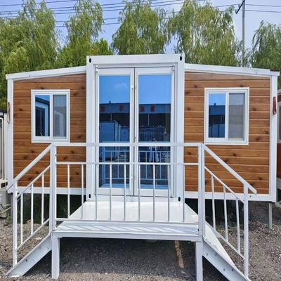 20ft Expandable Container Home 20ft Modular Prefabricated Tiny Living Expanding House